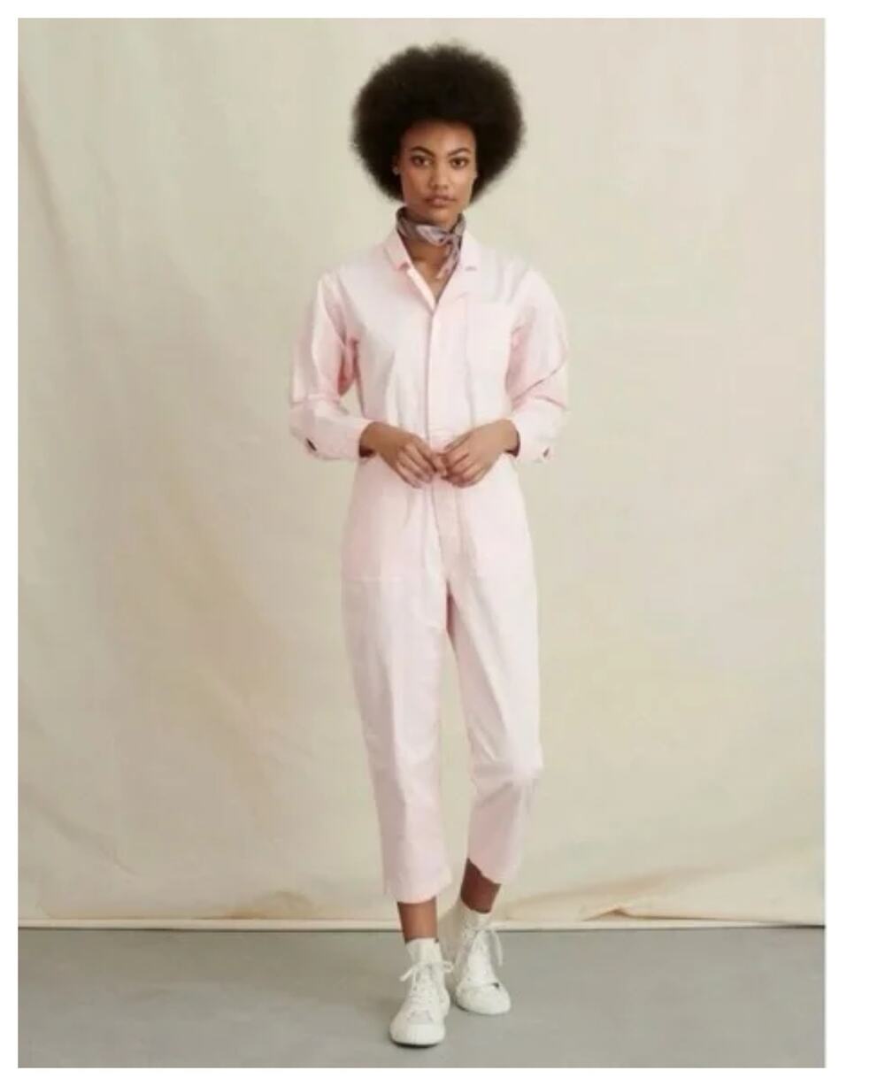 NEW Alex Mill Stretch Cotton Jumpsuit Size XL
